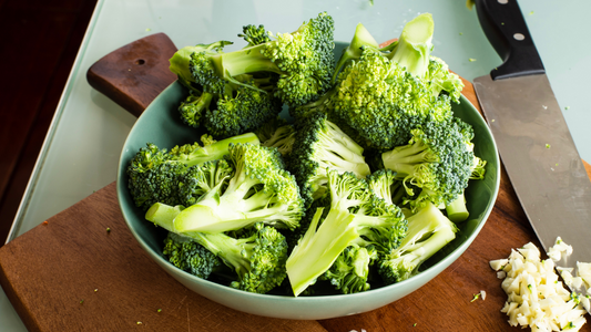 Broccoli is high in Sulforaphane